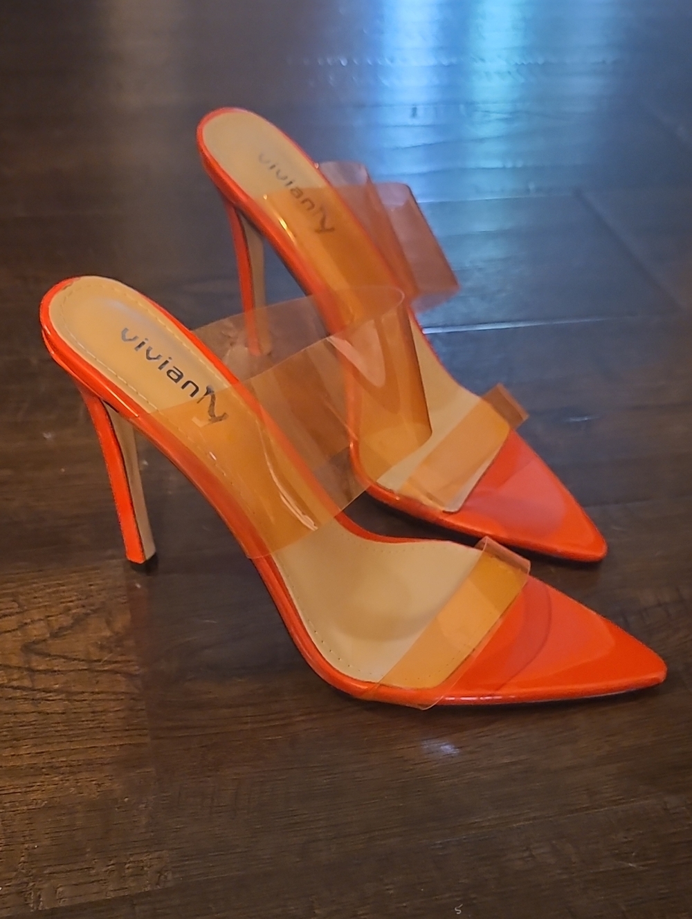 NWOT Sexy Summer Slip On Heels.
